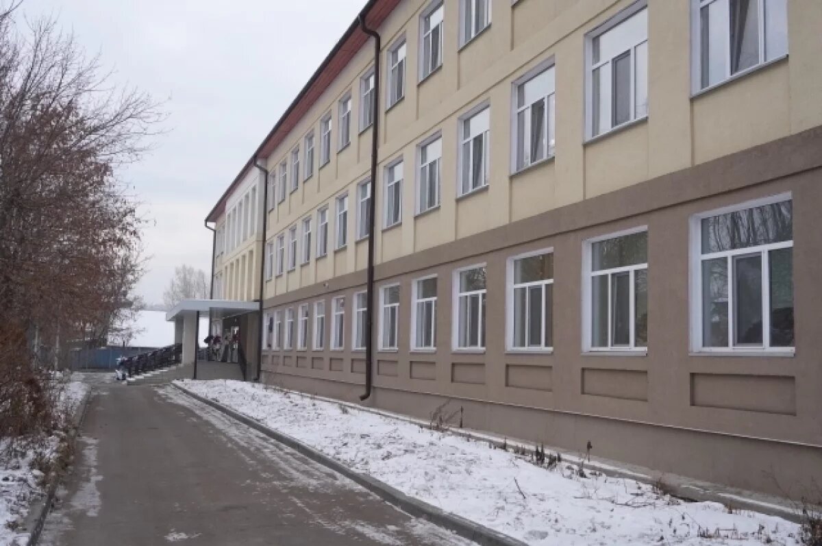    Отремонтированная школа № 86.