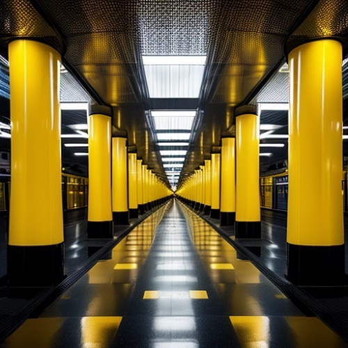 Современная станция метро