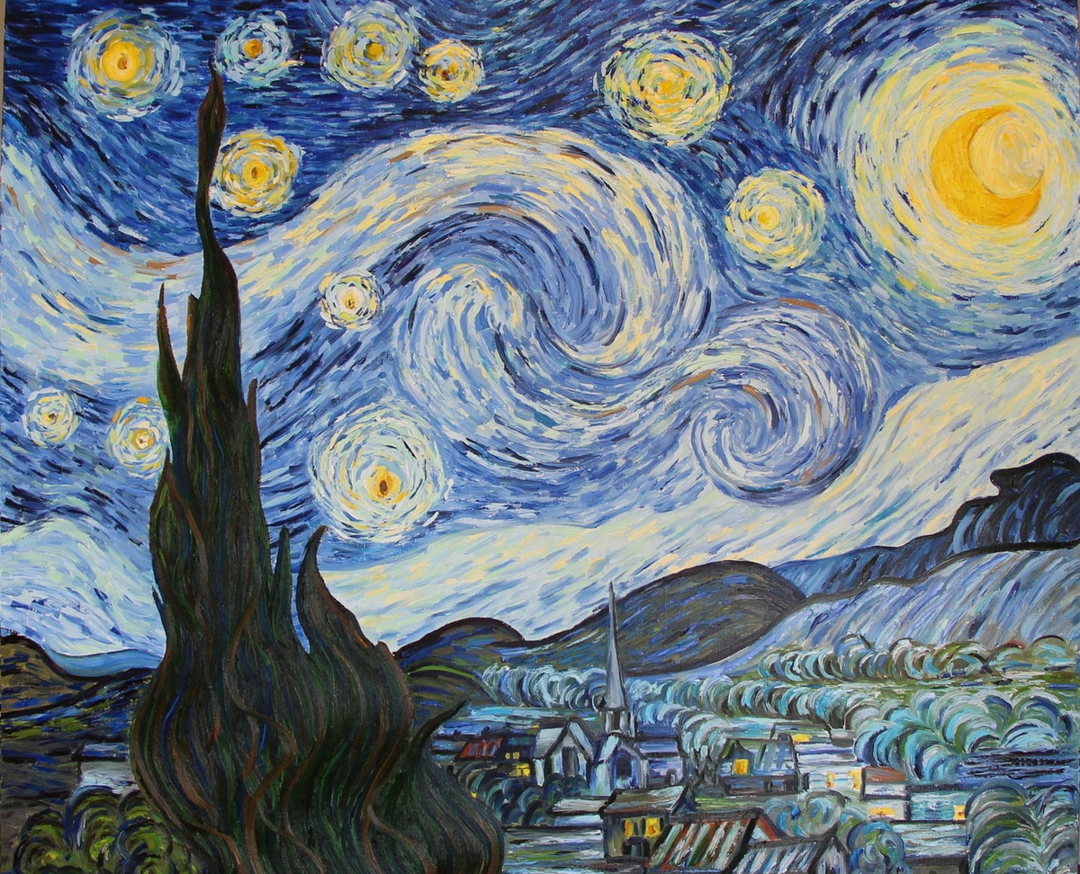 Винсент Ван Гог «Звездная ночь»