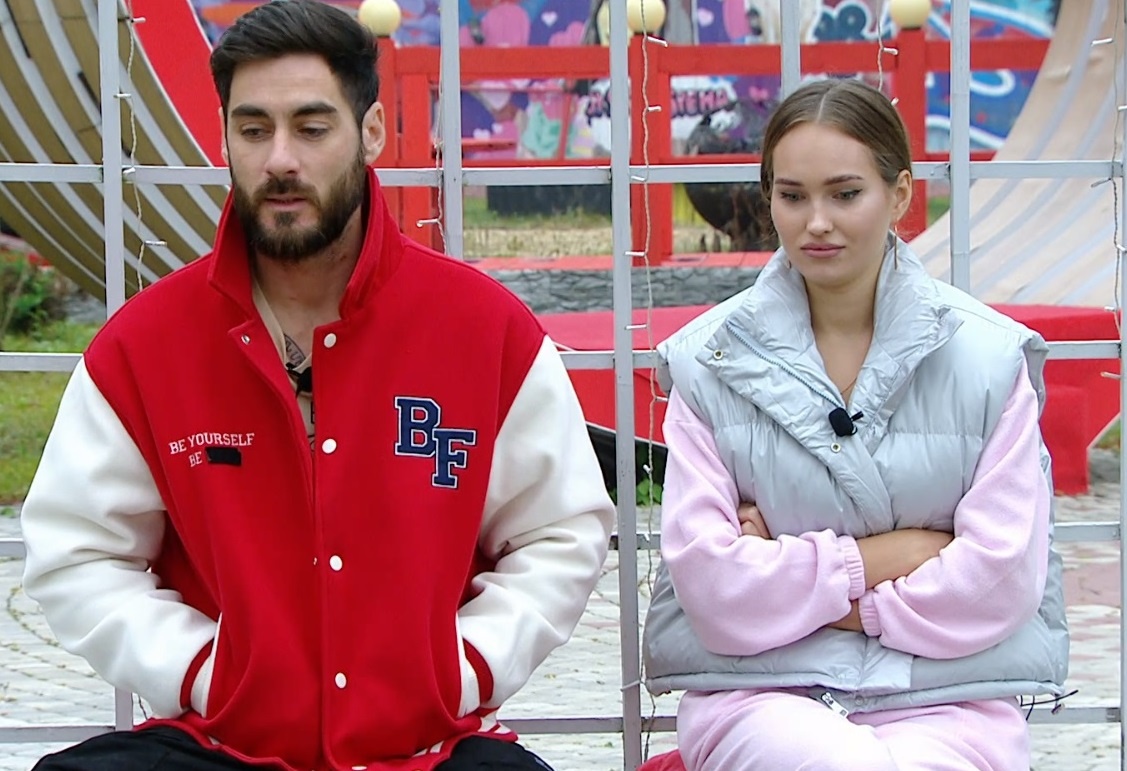 Тигран и Виктория Салибековы (фото из эфира на «Okko»)