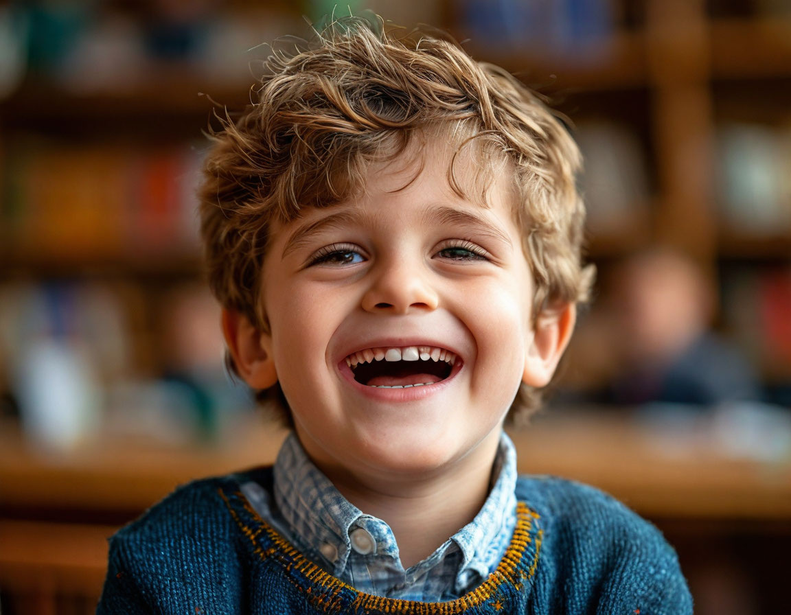 Счастливый школьник