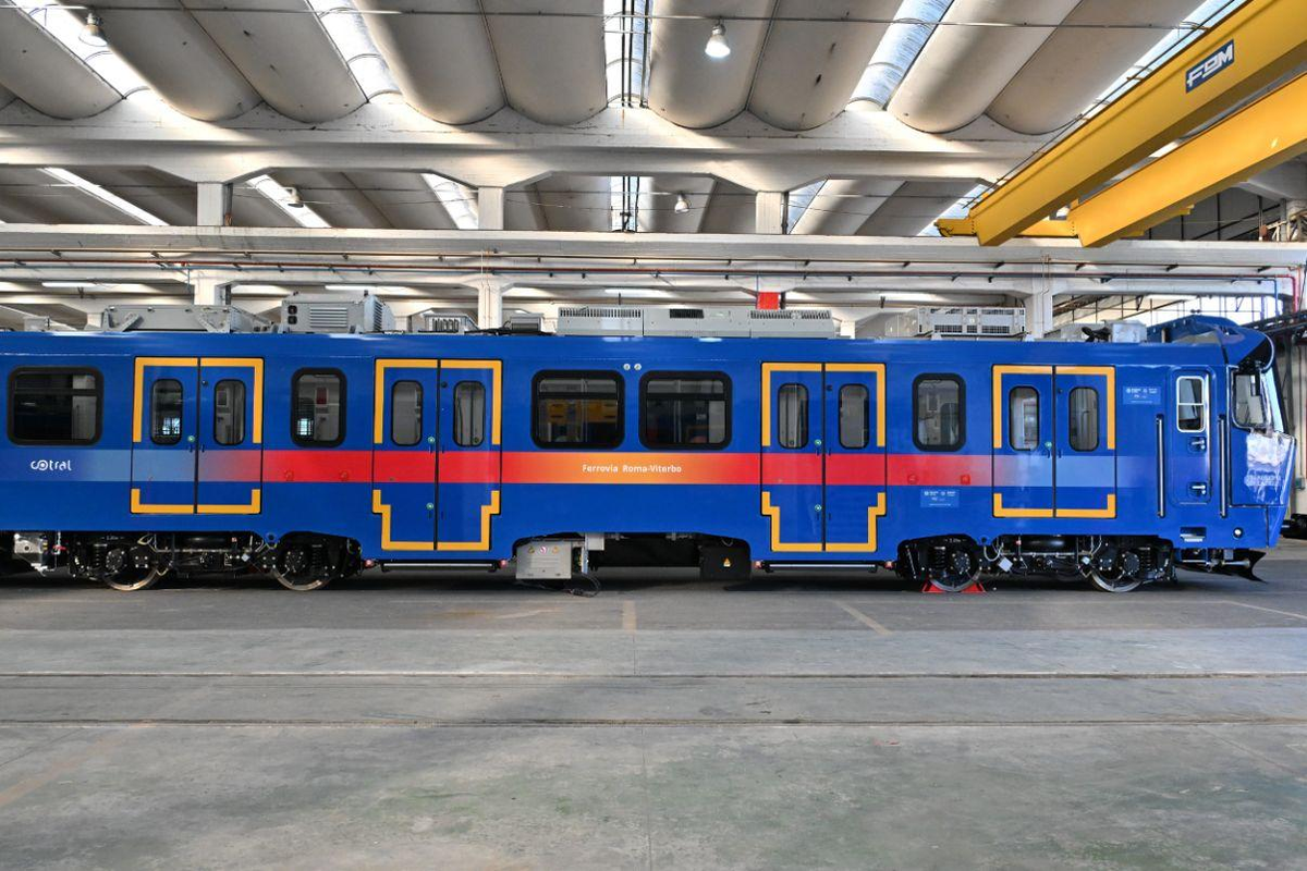 Электропоезд Titagarh Firema для пригорода Рима. Источник: Titagarh Firema