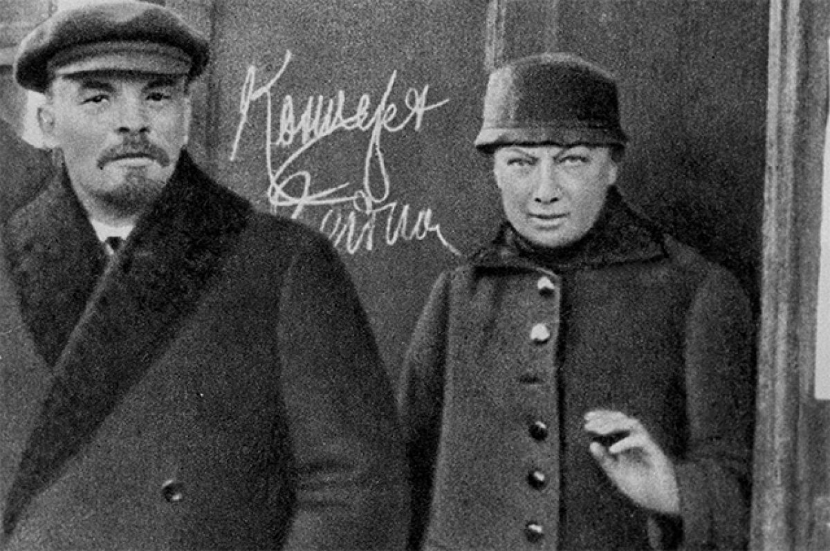 Ленин и Крупская