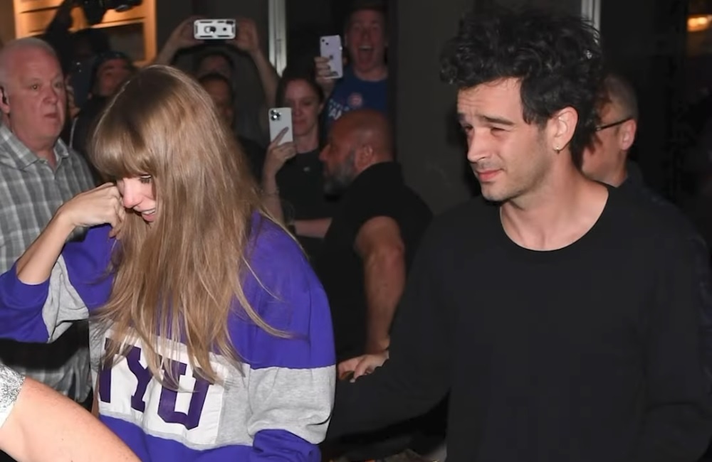     Тейлор Свифт и Мэттью Хили / Скриншот из видео «Taylor Swift’s TTPD has a shocking amount of Matty Healy»
