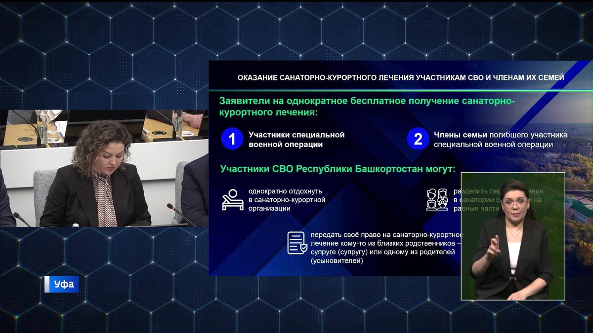    Участники СВО могут получить путевку на лечение в санаториях Башкирии