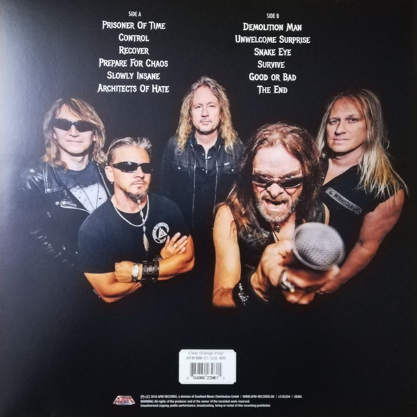 Конверт к пластинке "The End Of Chaos". Источник: https://i.discogs.com/FPDhUTbp64y9w-2FLLg2GfY8HC6jUt_sITSd9fFK8S4/rs:fit/g:sm/q:90/h:600/w:600/czM6Ly9kaXNjb2dz/LWRhdGFiYXNlLWlt/YWdlcy9SLTEzMDc5/MjAxLTE1NDg3MDEz/NTItOTgxMS5qcGVn.jpeg