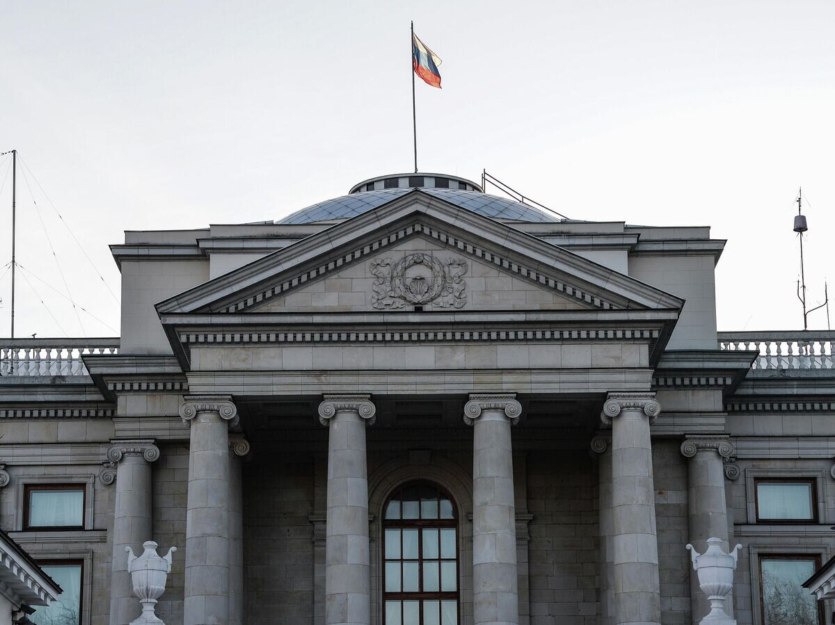    Здание посольства РФ в Варшаве© РИА Новости / Алексей Витвицкий