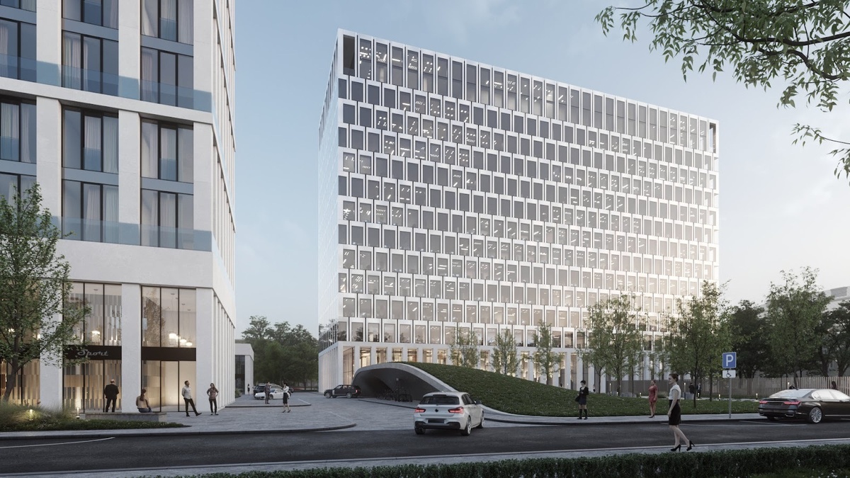 Офисы в жилом доме OPUS
