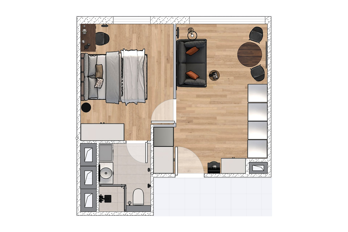 Планировочное решение