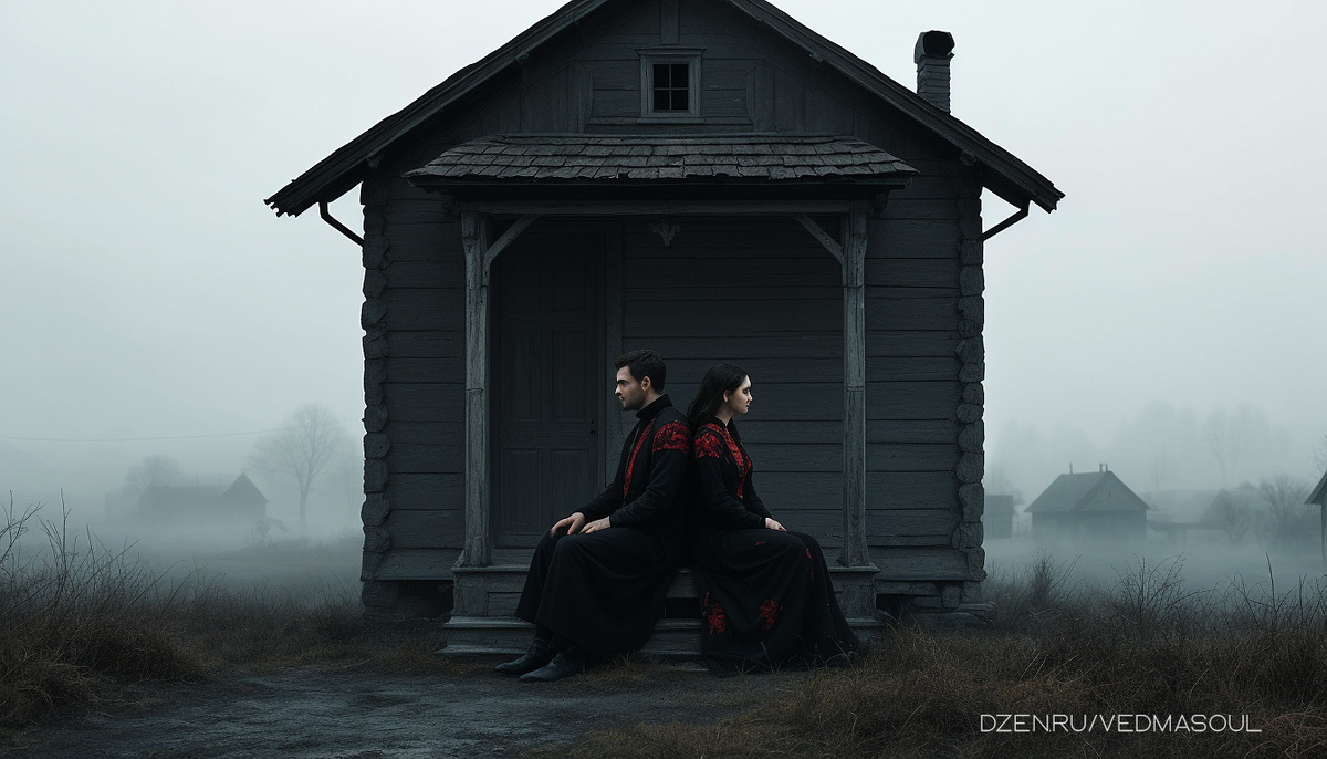 Авторское изображение @vedmasoul. Cгенерировано ИИ. Порча, чистка от порчи