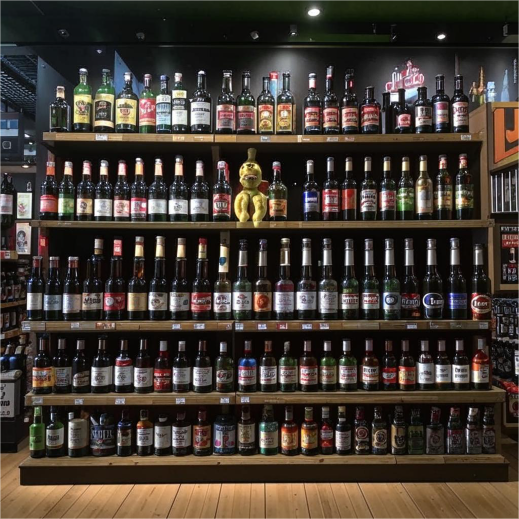 Теперь, импортное пиво  - роскошь