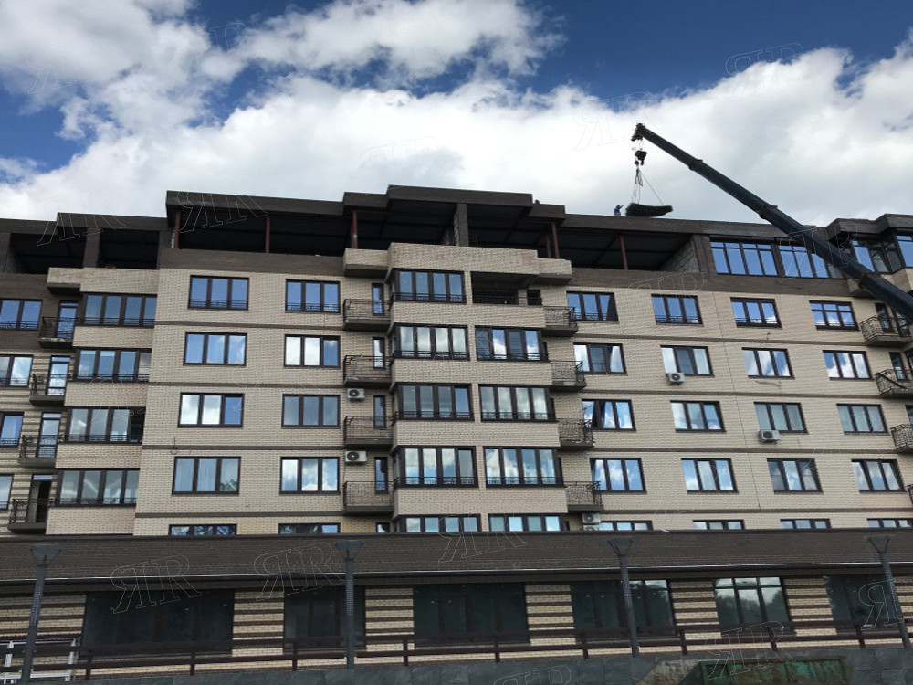 Реализованные проекты компании Ярмак - остекление пентхауза