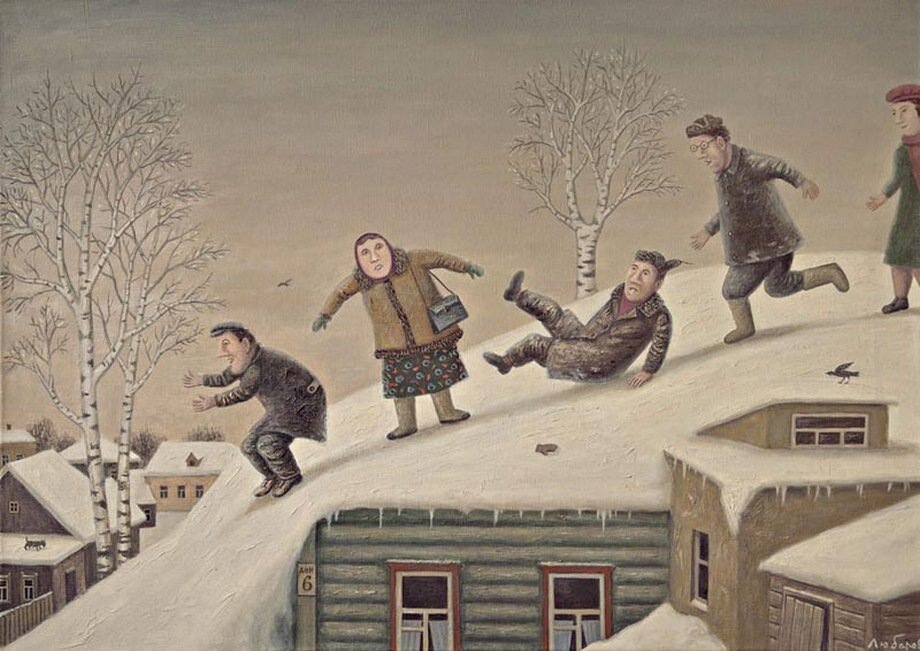   Появление Ляли с трофеем в виде Лёни вызвало в садоводстве небольшое волнение  