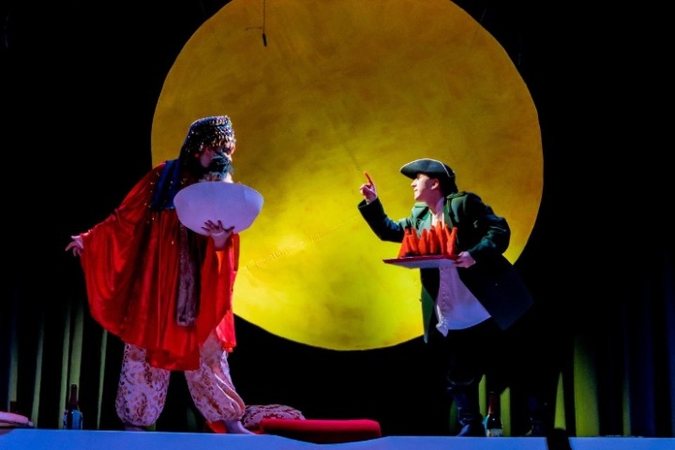    Кадр из спектакля «Приключения Барона Мюнхгаузена». Фото: Театр МО | Ижевск