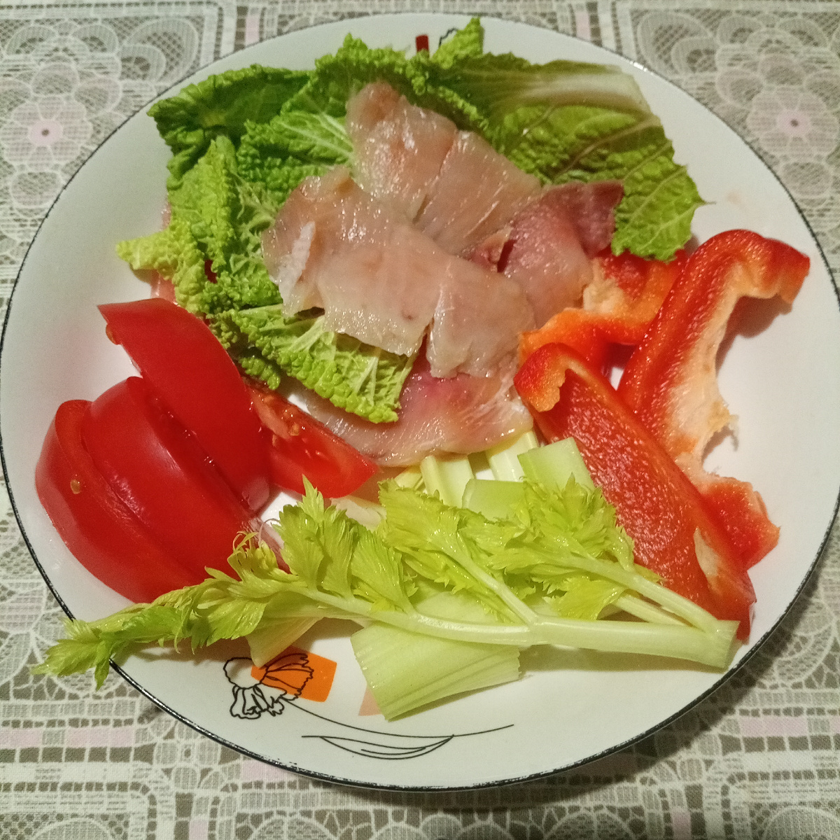 Утренняя тарелочка