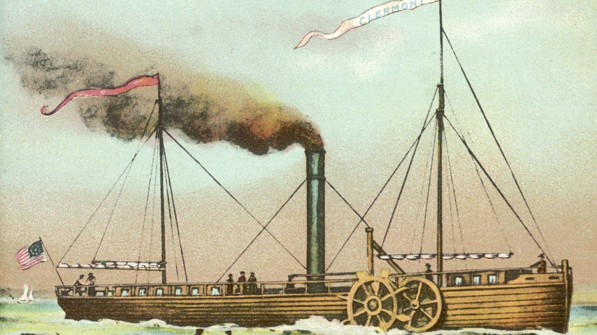    Летящий по волнам: корабль-цилиндр 19 века