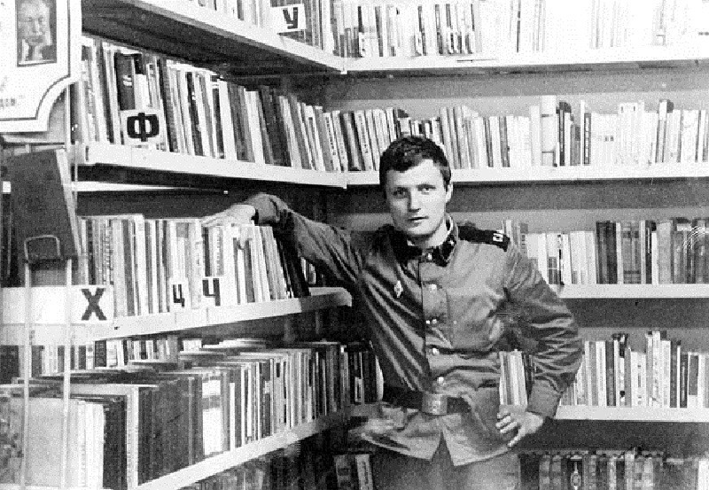 Рядовой Юрий Поляков. Группа советских войск в Германии.