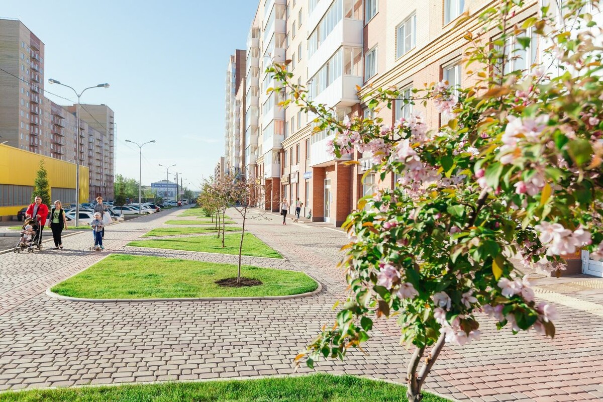 ЖК «Образцово» – один из самых образцовых микрорайонов Красноярска. ФОТО: «НОВОСТРОЙ-РФ»