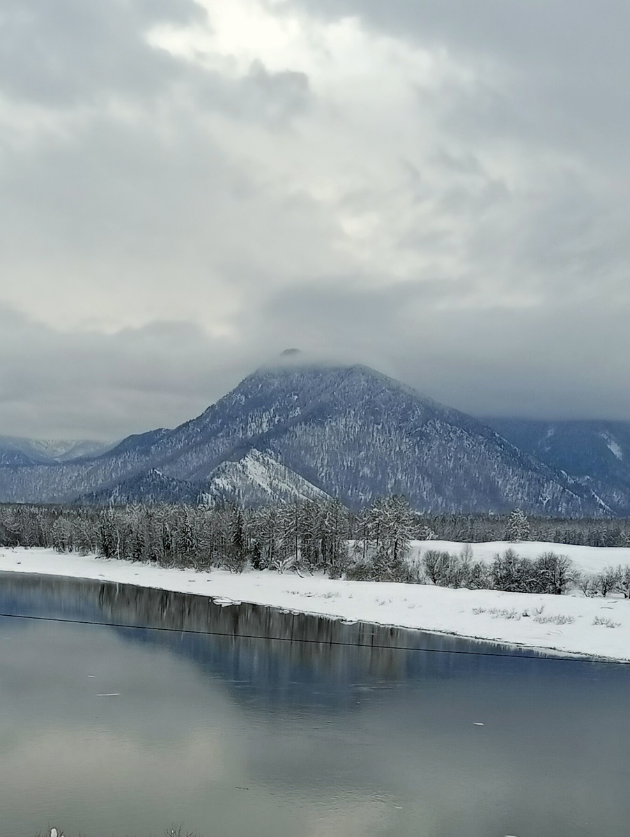 Река Катунь .