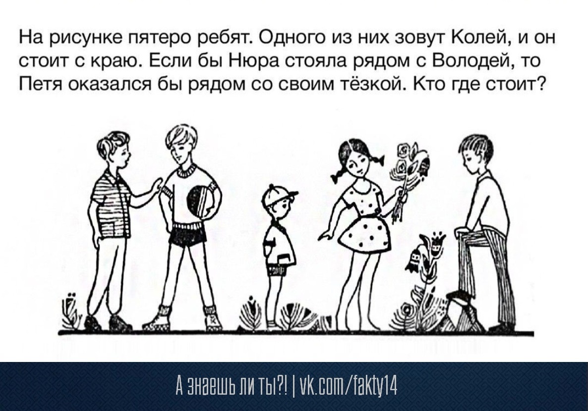    Кто из них вор? Загадка, которую решал каждый школьник СССР