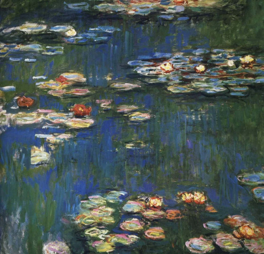 Пруд с кувшинками