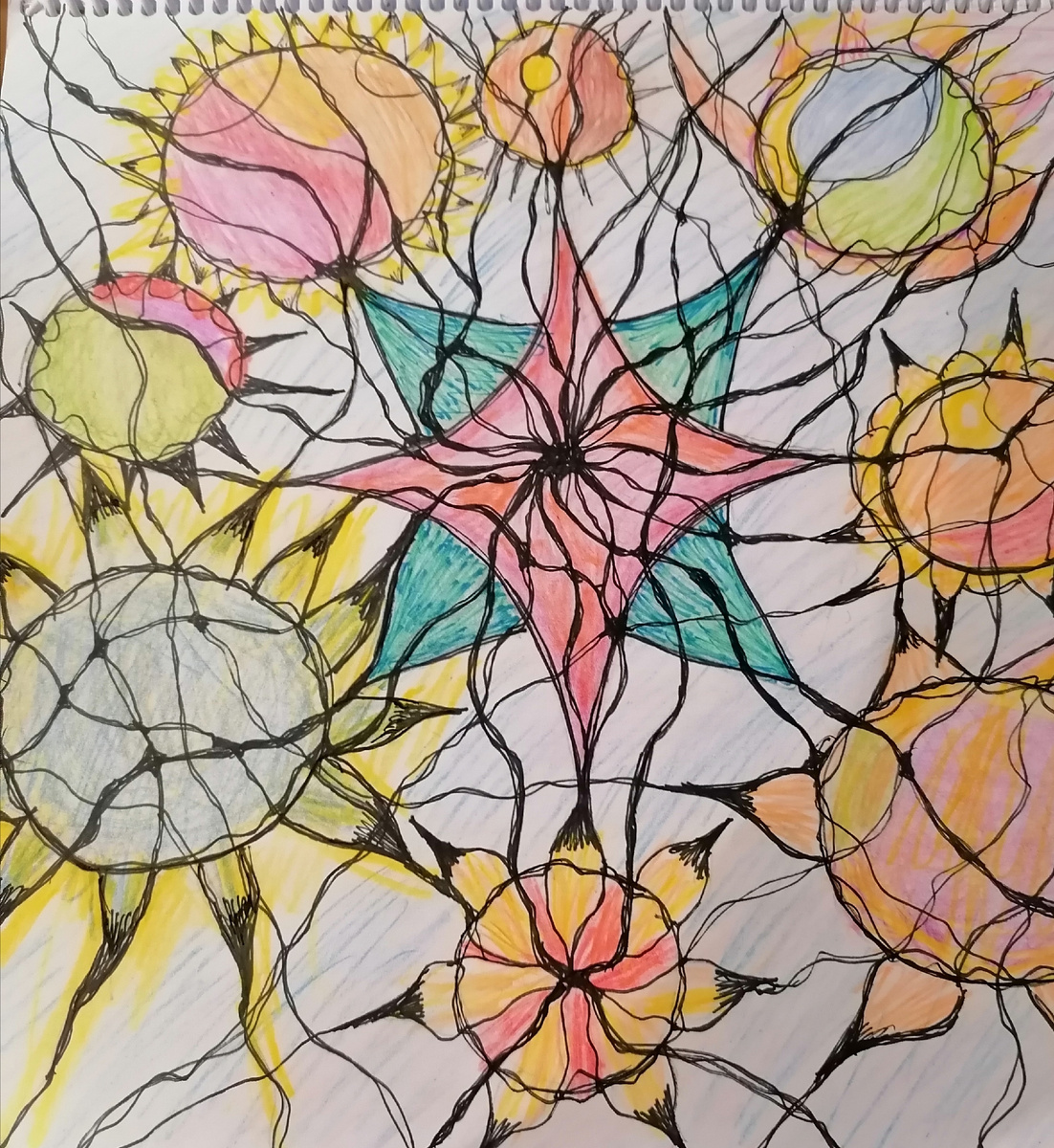 Добродетель творит добро / Рисунок автора статьи