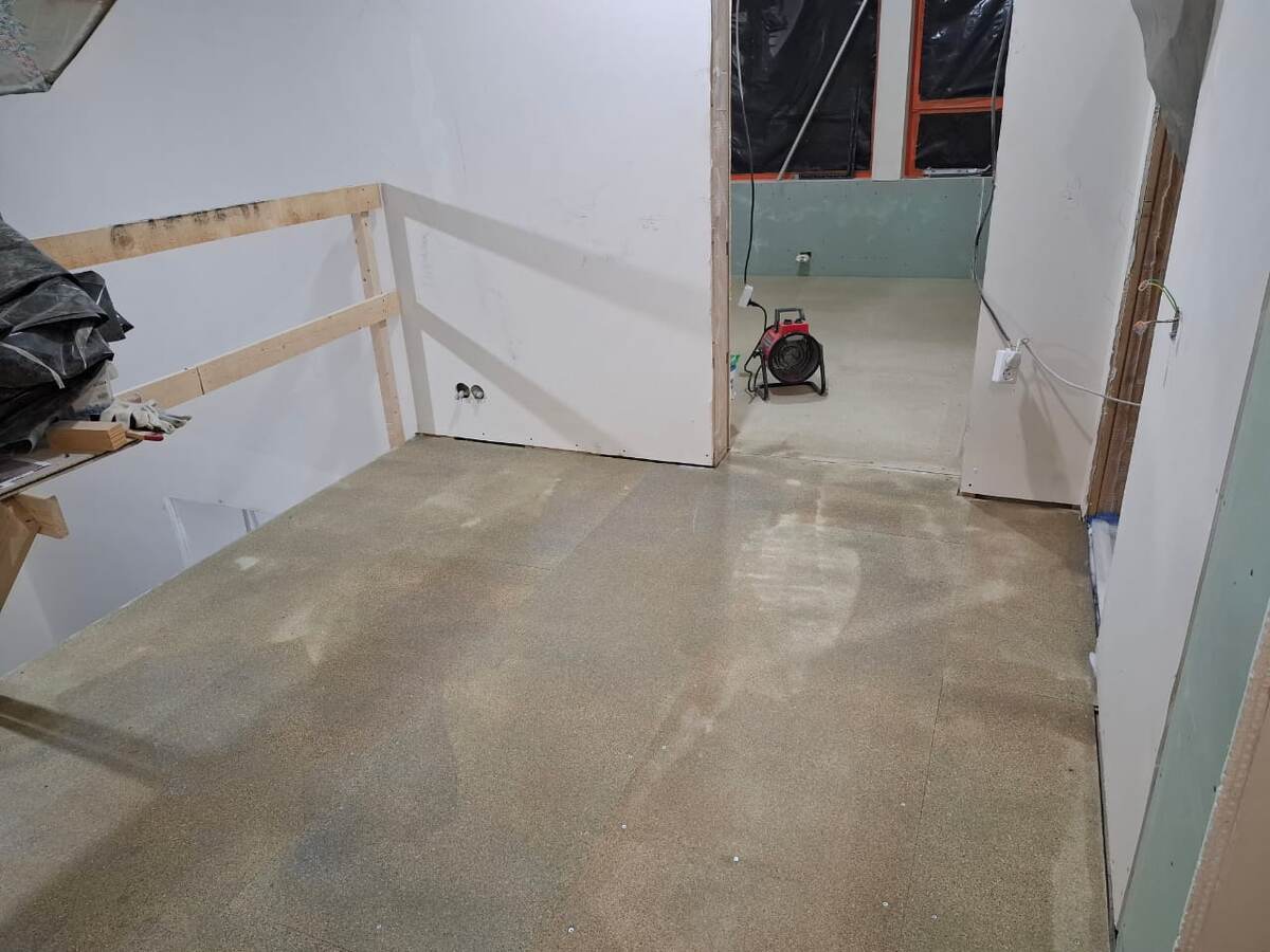 до и после шлифовки поверхности