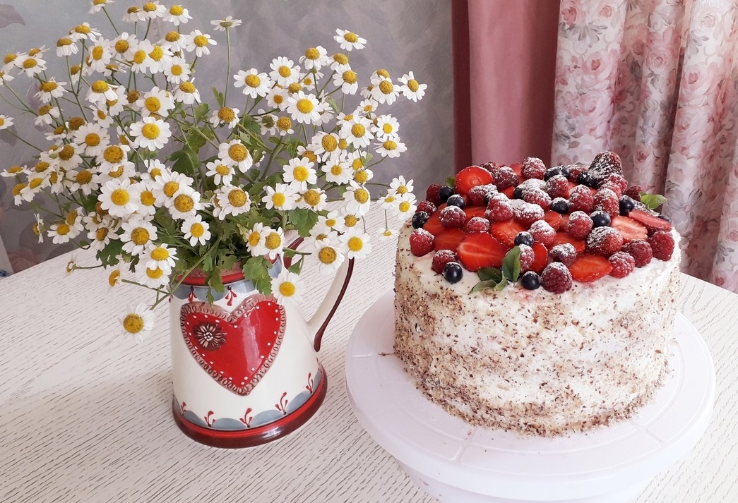 Торт на день рождения