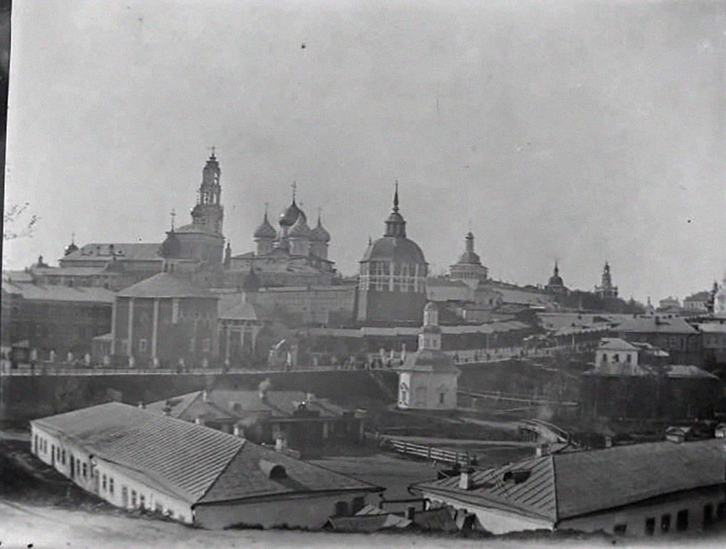 Фотография 1915-1920, вид на блинные ряды, С.А. Торопов