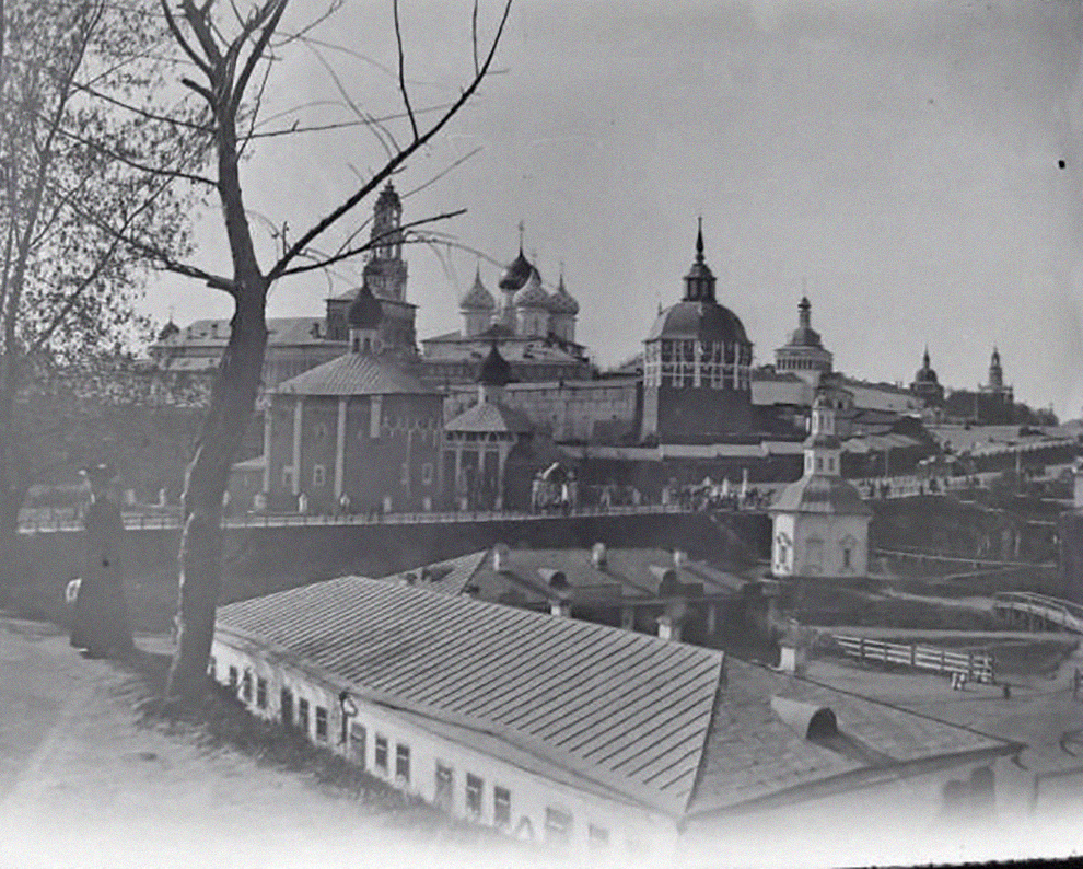 Фотография 1915-1920, вид на блинные ряды, С.А. Торопов