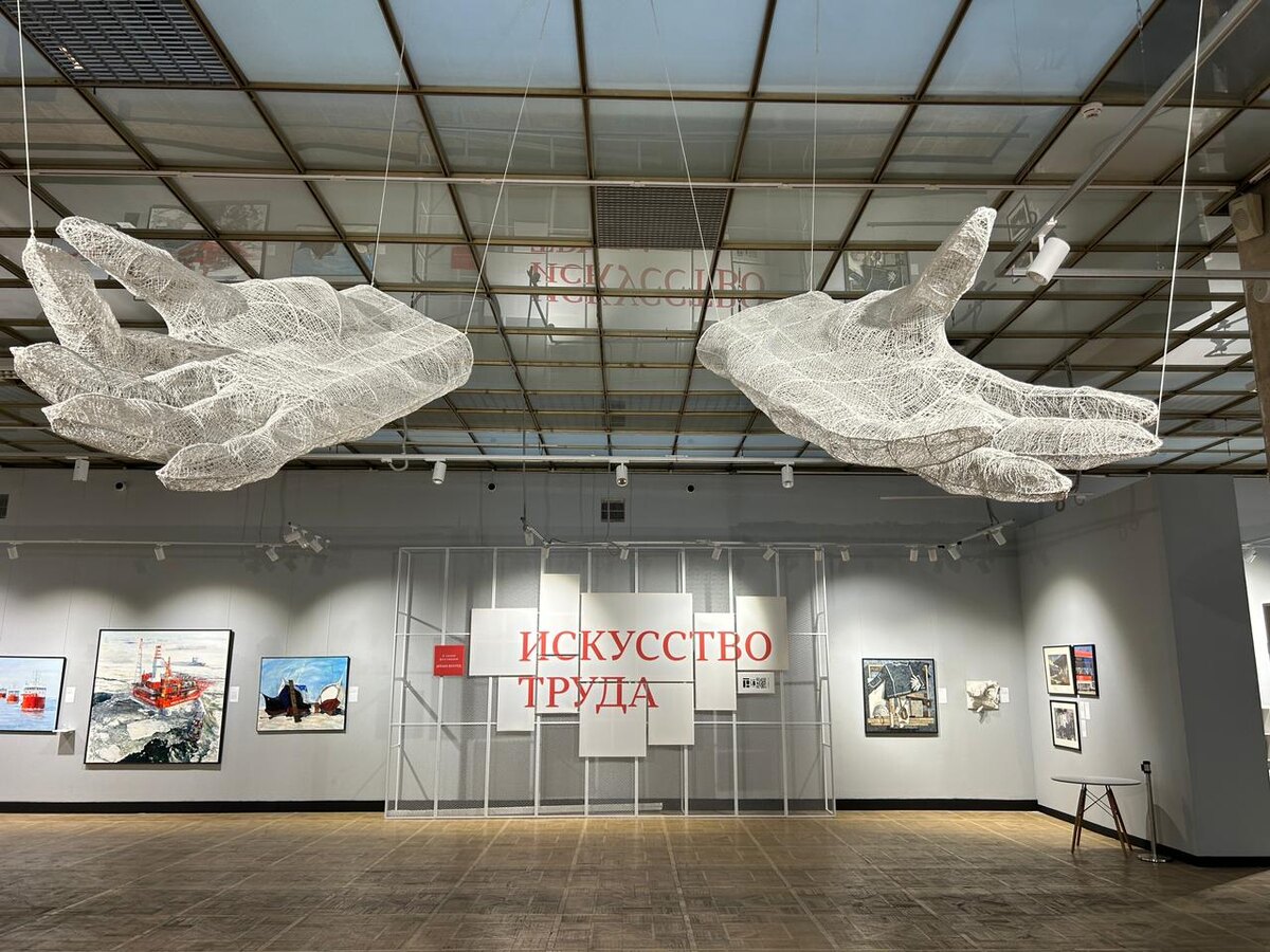 Выставка в залах СХР, Западное крыло Новой Третьяковки. Фото: Art&Culture Дзен.