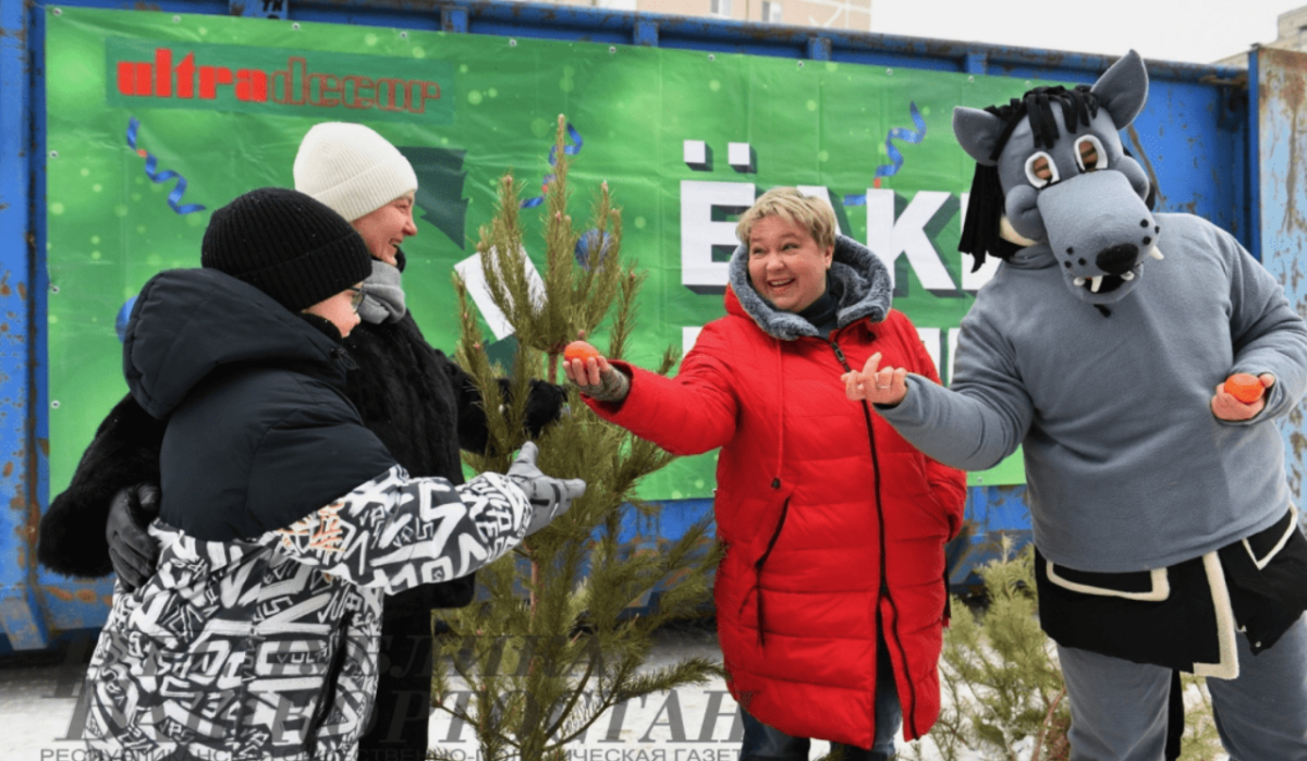     Экологическая акция «Ёлки в щепки». Источник: bashkortostan.ru Автор фото: Пресс-служба РБ