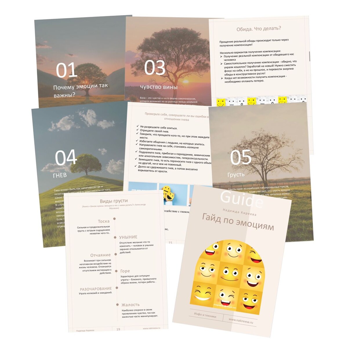 Гайд по эмоциям. Киреева Надежда