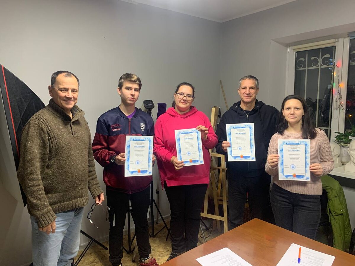 Выпускнини программы по фотографии