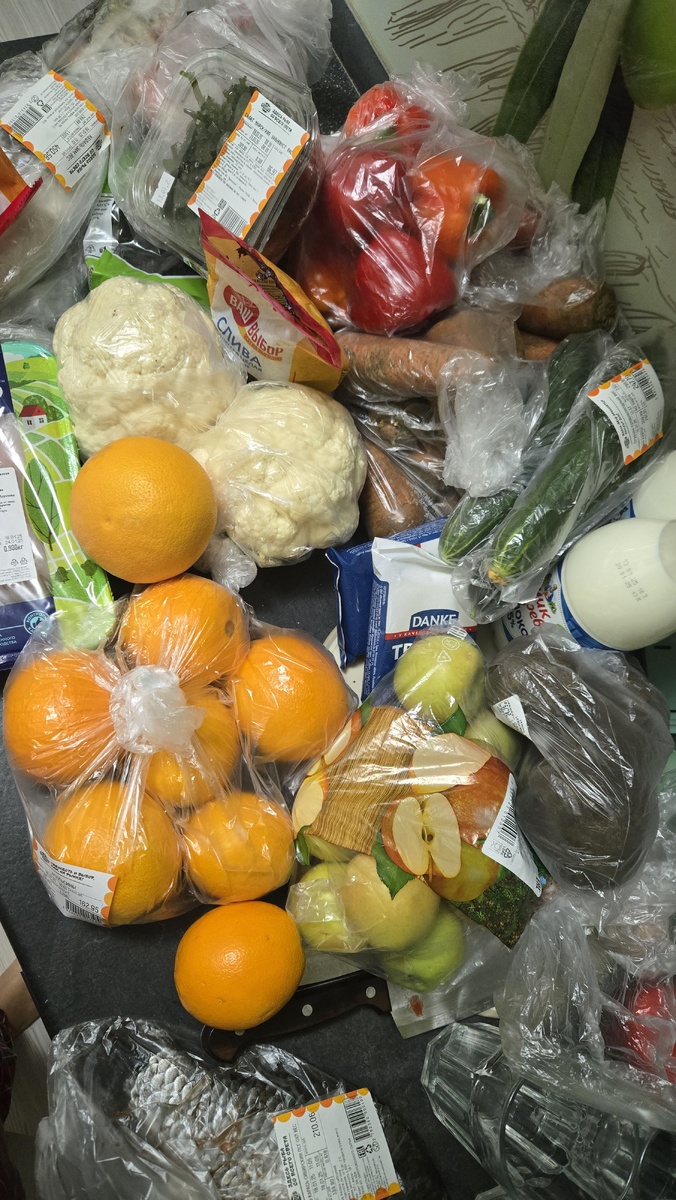 Большая закупка продуктов 