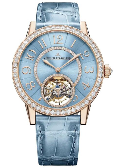 Часы Jaeger-LeCoultre Rendez-Vous Jewellery Tourbillon в завораживающем взгляд оттенке Serenity Blue