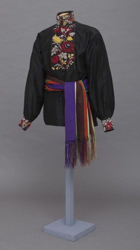 Рубаха с вышивкой, 1912 г