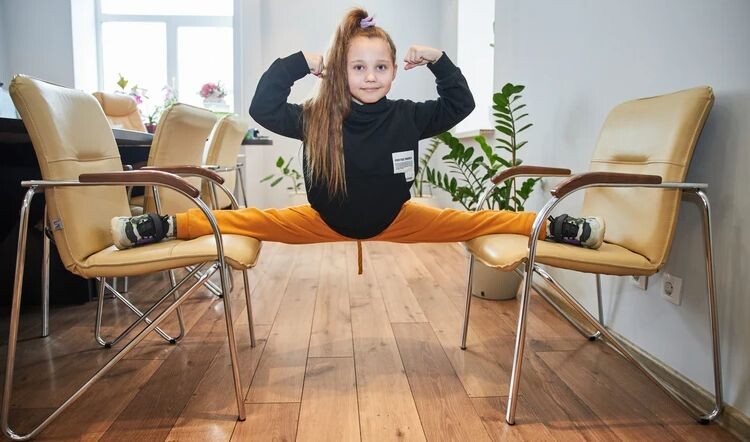 Лида занимается спортом с 4х лет