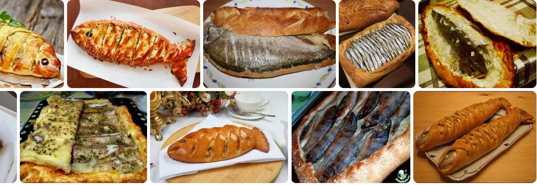 пирог с цельной рыбой (скриншот поисковой стрницы)