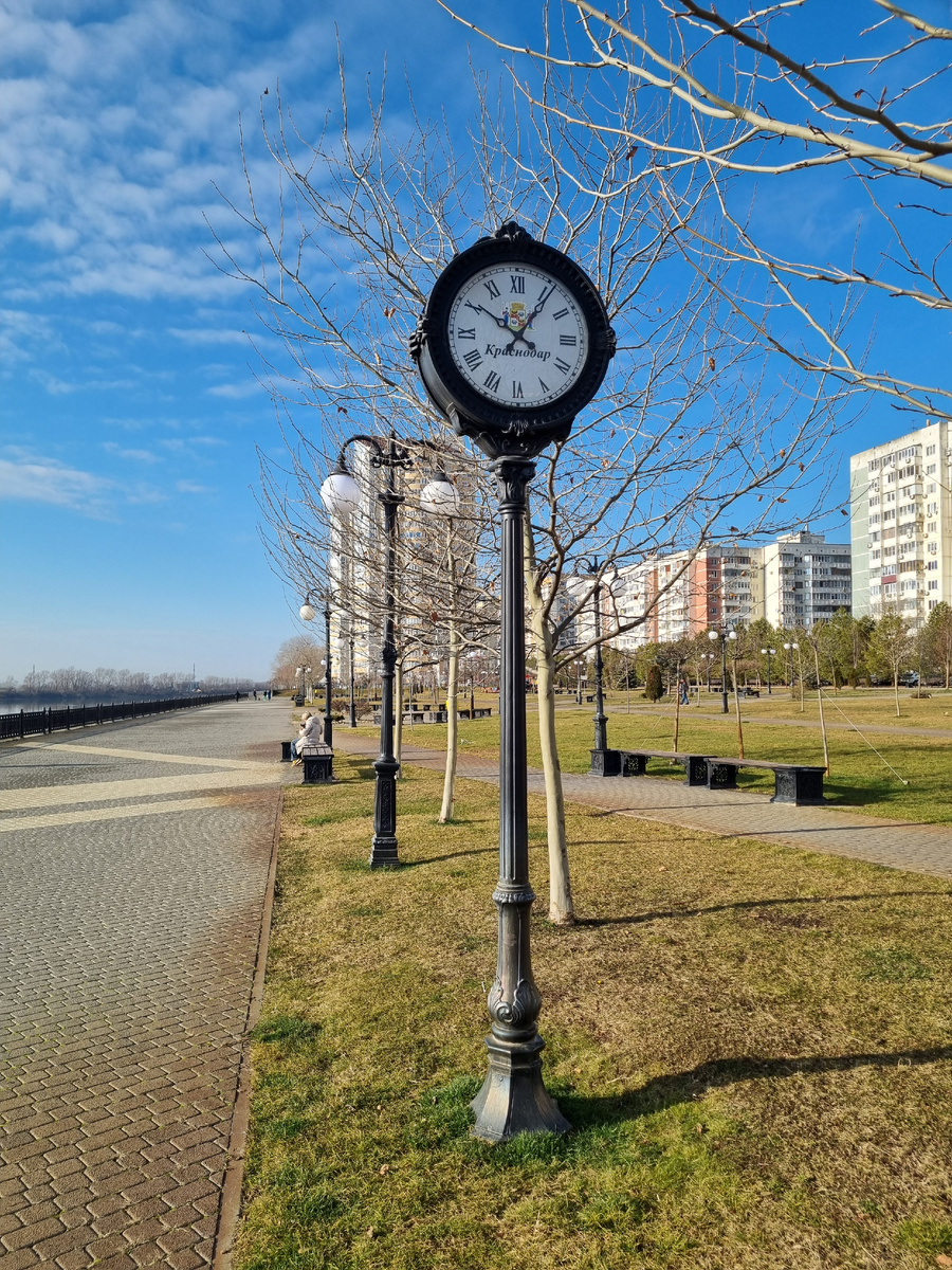 Январь в Краснодаре. 