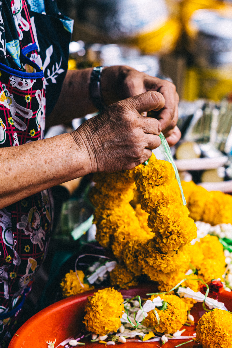 Уличные торговцы в Бангкоке