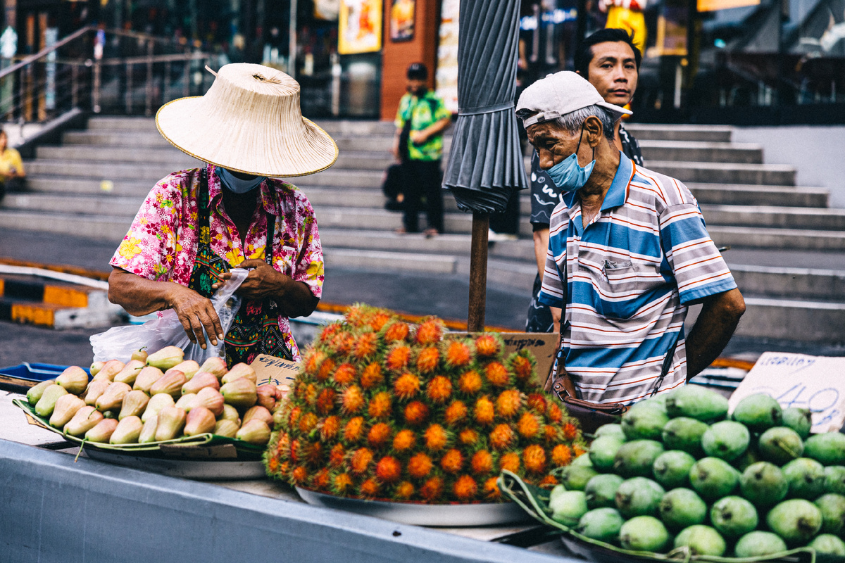 Фруктовый рынок в Бангкоке