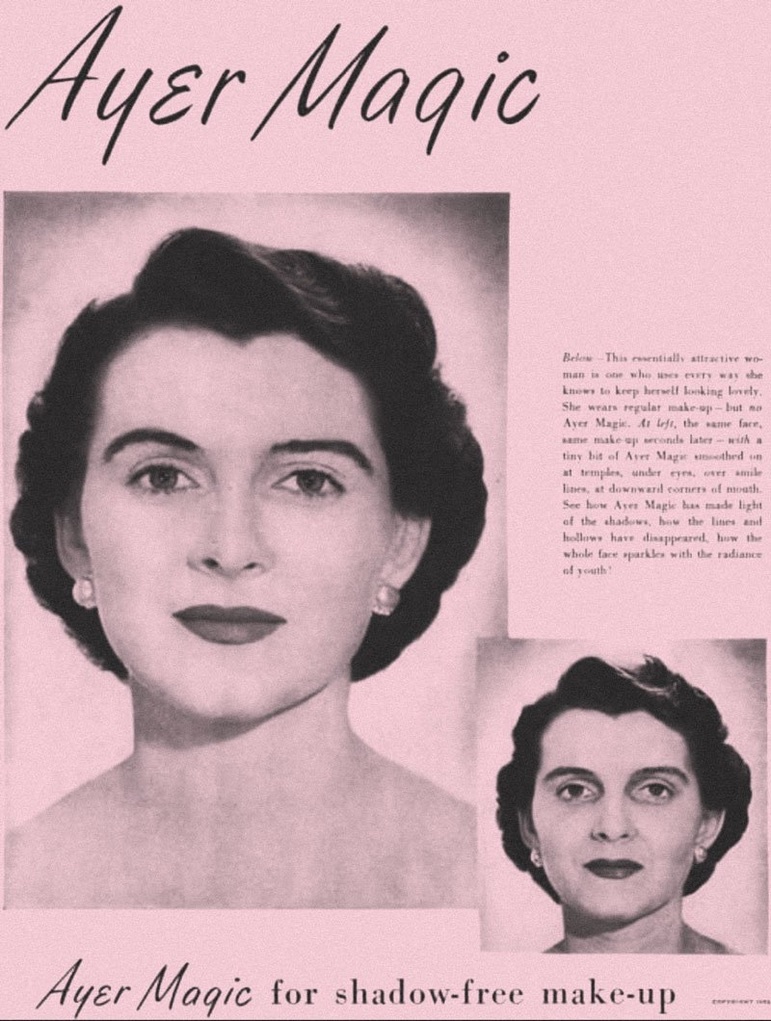 Реклама Ayer Magic, 1952