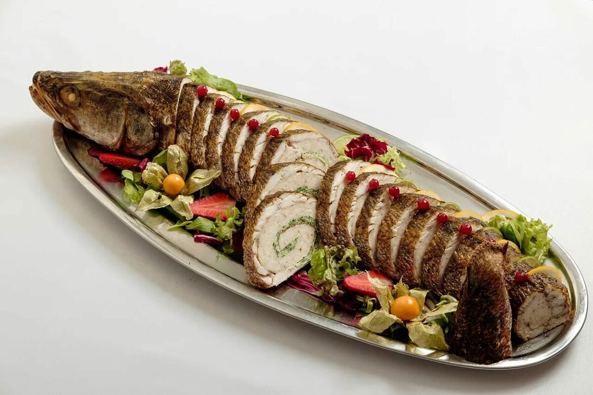 Фаршированная рыба фиш  