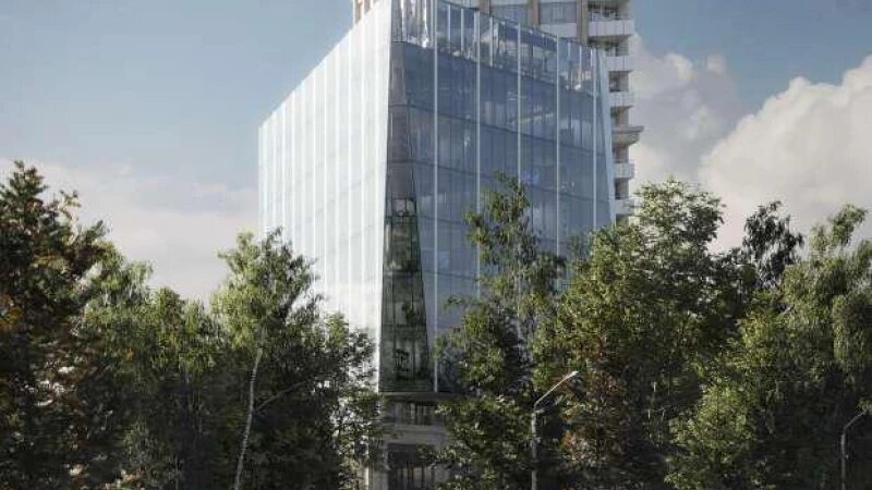     Итоговый проект комплекса на месте кинотеатра «Искра», ул. 50 лет СССР, 51А. Александр Деринг