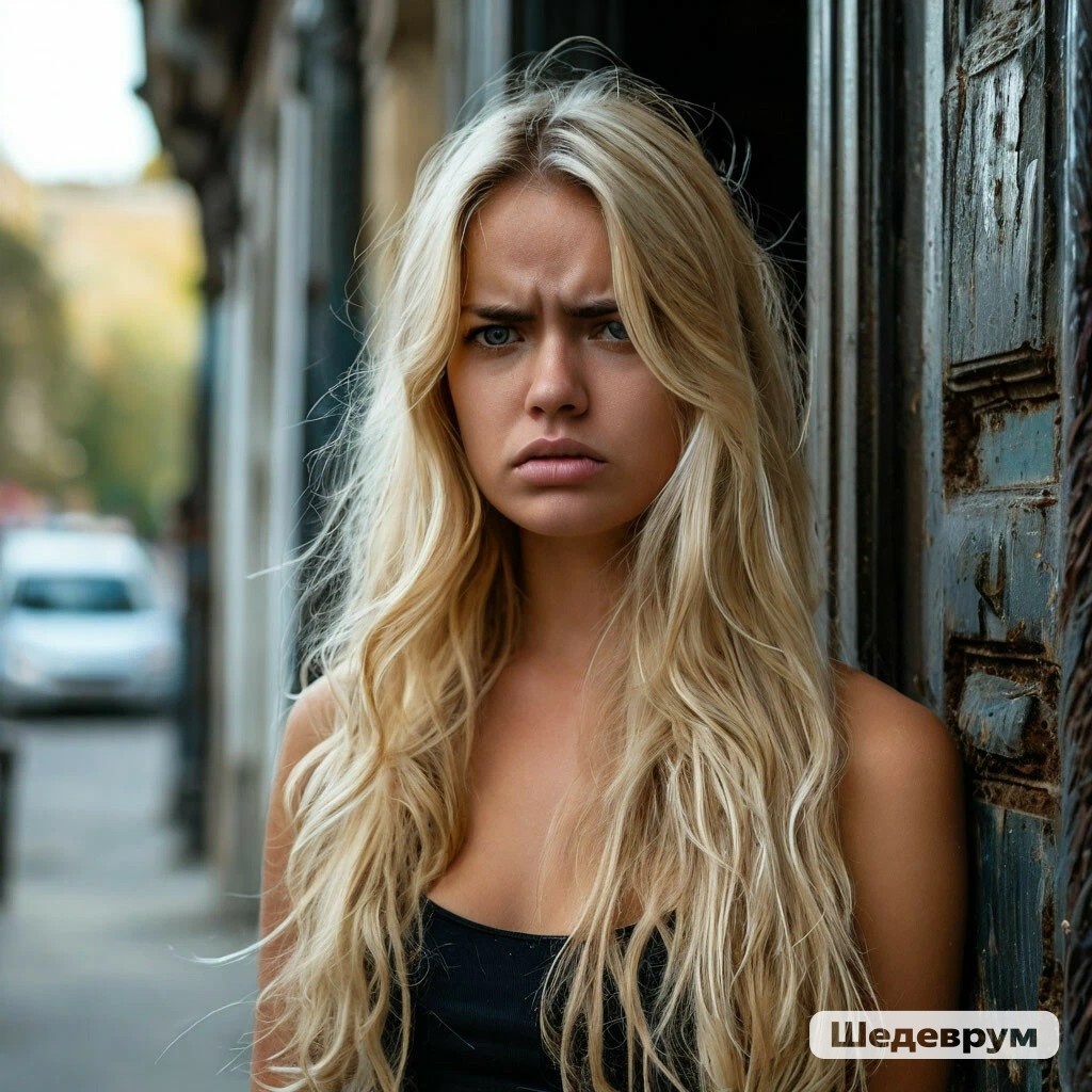 Лика Луковкина не очень довольна. 