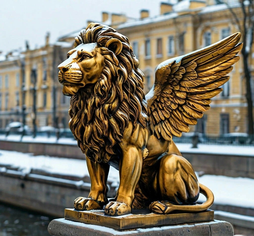 Лев из нейросети 🦁