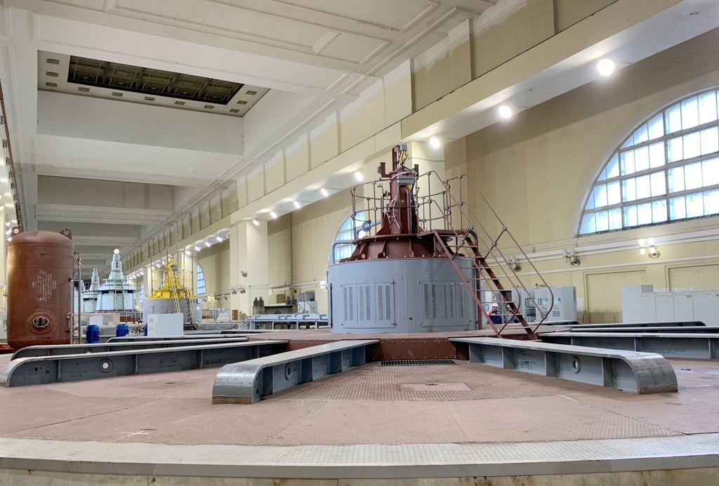 Новый гидроагрегат Нижегородской ГЭС