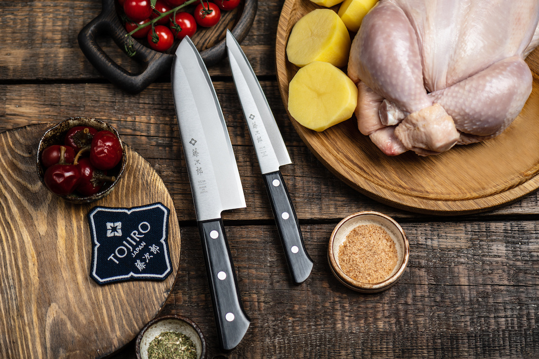 Набор кухонных ножей Tojiro серия Western