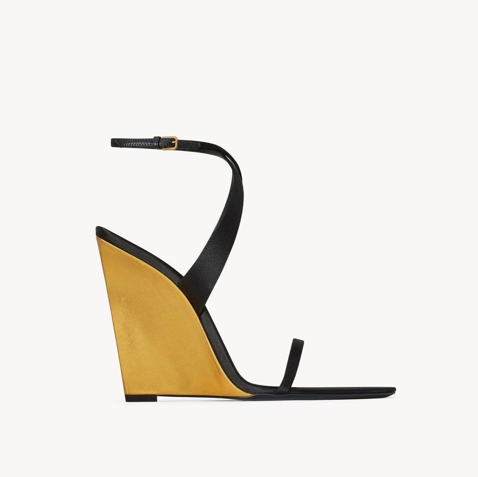 Saint Laurent Salomé Wedge Heels
